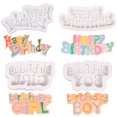 thumbnail image 1 of Agiferg 3D Silicone Chocolate Cake Fondant Mould Baking Sugar craft Decorating Mold Tool, 1 of 9