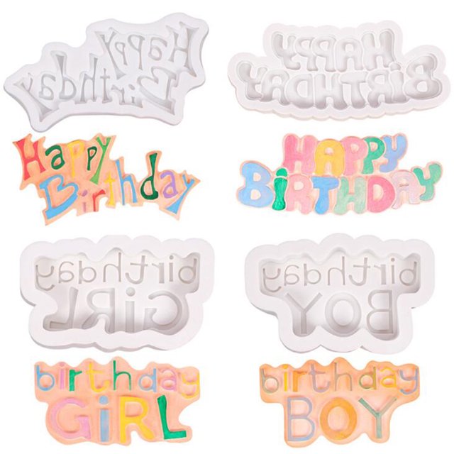 Agiferg 3D Silicone Chocolate Cake Fondant Mould Baking Sugar craft Decorating Mold Tool