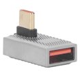 thumbnail image 1 of Usb To Usb C Adapter USB Female To USB C Male Adapter Right Angle With Light 10Gbps 120W Type C Converter For Cellphone Laptop Tablets, 1 of 8