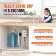 thumbnail image 3 of KFFKFF Water Pump Dispenser for 5 Gallon Bottles, Electric Drinking Water Pump System, Single Inlet, Suitable for Coffee/Tea Machines, Fridges, Ice Makers, 3 of 9