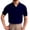 Navy, variant on Ketyyh-chn99 Men's Dress Shirts 2024 Shirts for Men Comfor t Wash Short Sleeve Pocket Tee Black,XL