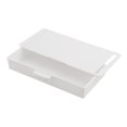 thumbnail image 2 of ABS Under Desk Drawer Organizer Storage Box for Office Pen Holder with Smooth Slide Handle Large Capacity Desktop Stationery Cosmetics Container Gray, 2 of 7