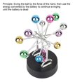 thumbnail image 2 of Fyydes Science Pendulum Ball,Newton Pendulum Ball Physics Science Balance Ball Desktop Entertainment Decoration, Desk Toy, 2 of 7
