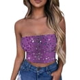 thumbnail image 1 of Tube Tops, Womens Printed Strapless Yoga Exercise Chest Wrap Pullover, 1 of 4