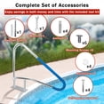 thumbnail image 3 of Yiwa Inground Pool Handrail, Flat Design Safety Grab Bar for Pools, 3 of 8