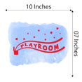 thumbnail image 4 of Children Playroom Happiness Sign Wall Decal Decoration Beautiful Open Treasure Box Stars Playroom Magic Lasts Years and Easily Removable - Size: 10 In(W) x 6 In(H), 4 of 5