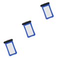 thumbnail image 4 of maskred Waterproof Phone Case Universal Cellphone Dry Bag Protection Accessory Blue 3Set, 4 of 6