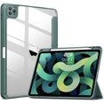 thumbnail image 1 of for iPad 10.2(2019/ 2020), iPad 10 10.2 Inch Case with Transparent Shockproof Back Cover[Built-in Pencil Holder,Auto Sleep/Wake,Camera Protection]-Green, 1 of 7