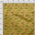 thumbnail image 3 of oneOone Cotton Poplin Rust Brown Fabric Ocean Fish Sewing Craft Projects Fabric Prints By Yard 42 Inch Wide, 3 of 4