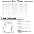 thumbnail image 3 of Liquidation à 50 % Chandail Surdimensionné pour Femmes 2023 Mode Décontractée Imprimé Col Rond Ample Manches Longues T-shirt Hauts Blouse Chandails Sans Capuche, 3 of 4