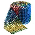 thumbnail image 3 of Unique Bargains Colorful Plastic Flat Back Spike Rivet Punk Trim Ribbon 2 Yards, 3 of 6