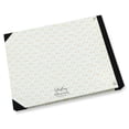 thumbnail image 4 of Darling Souvenir White Leaves Wreath Printed Wedding Guest Book Hardbound Cover Sign In Book Registry Scrapbook-9 x 12 Inches, 4 of 5
