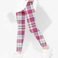 thumbnail image 4 of QIPOPIQ Leggings à Carreaux pour Filles en Liquidation, 4 of 5