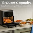 thumbnail image 4 of Chefman Air Fryer, Rotisserie an Dehydrator, 14qt, 4 of 9