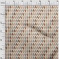 thumbnail image 3 of oneOone Silk Tabby Light Brown Fabric Geometric Sewing Craft Projects Fabric Prints By Yard 42 Inch Wide, 3 of 5
