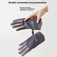 thumbnail image 3 of VONKY Gants Imperméables avec Sangle de Poignet Réglable pour Femmes, Adaptés à Toute Activité, Antidérapants, pour l'Hiver, 3 of 6