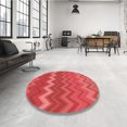thumbnail image 4 of Ahgly Company Tapis Rectangulaire Rouge Lavable en Machine, 2 Pieds x 5 Pieds, 4 of 7