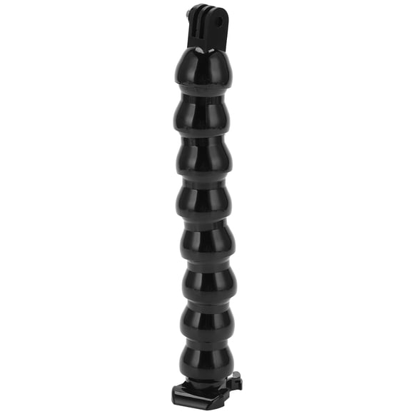 Webcam Mount, 8 Sections Gooseneck Jaws Webcam Stand Universal Easy To Install  For Video Recording For Surfing Riding Rock Climbing