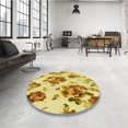 thumbnail image 4 of Ahgly Company Tapis d'Intérieur Lavable en Machine Carré Transitionnel Sedona Brun, 4 Pieds Carré, 4 of 7