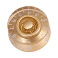 thumbnail image 3 of Luckyn 4 Pcs Multi Color LP Electric Guitar Volume Tone Knob Top Hat Speed Control Guitar Knobs Gold, 3 of 7