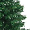 thumbnail image 5 of vidaXL Corner Artificial Christmas Tree Green 210 cm PVC, 5 of 5