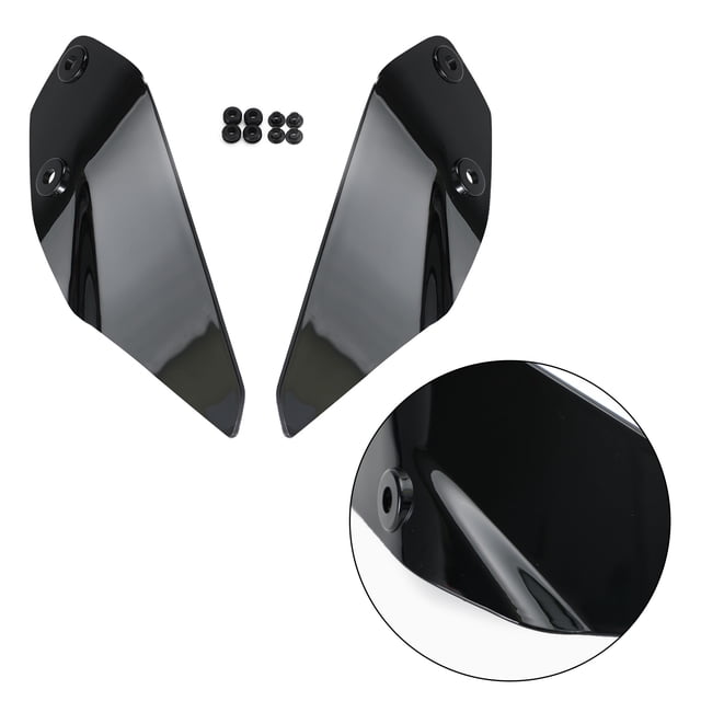 Windshield Plate Side Panels for BMW R1200GS ADV 2014-2020 R1250GS ADV 2019-2021 Black