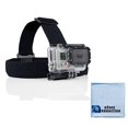 thumbnail image 1 of Head Strap Mount for GoPro HERO1, HERO2, HERO3, HERO3+, HERO4, HERO4 Session, HERO5 Cameras + an eCostConnection Microfiber Cloth, 1 of 4