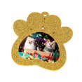 thumbnail image 4 of Christmas Photo Frame Ornament Xmas Decor Small Christmas Tree Decoration Mini Hanging Picture Frame for Party Fireplace Gift Yellow, 4 of 7