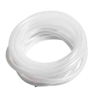 Quickun Silicone Tubing, 1/2" ID x 5/8" OD Food Grade Tubing High Temp Pure Flexible Silicone Hose Line Tube for Home Brewing, Wine Making, Beer Line, Kegerator, Aquaponics (9.84 Ft)