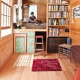 thumbnail image 4 of Agiferg Soft Rugs Anti-Skid Shaggy Area Rug Dining Room Home Bedroom Carpet Floor, 4 of 7