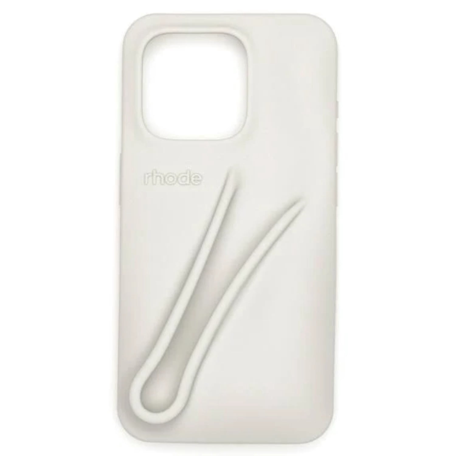 Refurbished Rhode Phone Case, Lip Gloss Phone Case Cute for 13/14/15 Plus Pro Max for Women Girls Protective Silicone Shockproof Slim Funny Stylish Phone Case