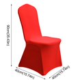 thumbnail image 3 of Housse de Chaise Tout Inclus en Polyester Spandex Élastique pour Mariages Banquets et Fêtes, 3 of 3