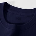 thumbnail image 4 of Tungbrin Boys Girls Short Sleeve T Shirts 3 Pack Casual Round Neck Summer Tops Children's Cotton Solid Comfy Clothes, 4 of 6