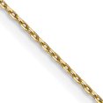 thumbnail image 1 of Collier Chaîne Torsadée en Or Jaune 14k 14 Pouces.8mm Pendentif Breloque Maillon Rond, 1 of 9