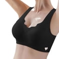 thumbnail image 1 of Women's Thin Seamless Vest Soft Support Bra - Wireless, Breathable, for Large Chest, with Size Chart, 1 of 3