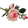 thumbnail image 2 of XZNGL Artificial Flowers Roses Artificial Flowers 5Pcs Real Latex Rose Flowers for Wedding And Home Design Bouquet Decor, 2 of 2