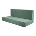 thumbnail image 2 of S SERENABLE 4 Pieces RV Seat Covers Soft Bench Covers Camper Cushion Covers for Trailers green, 2 of 8