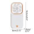 thumbnail image 3 of Yhmxh Fan-Desk Fan Portable Fan Box Fan Mini Fan Machine Multi-purpose Folding Mini USB Charging Small Fan Third Gear Fan Student Portable Hanging Fan Folding Desktop Fan desktop fan, 3 of 3
