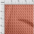 thumbnail image 1 of oneOone Silk Tabby Fabric Greek Key Geometric Printed Craft Fabric BTY 42 Inches Wide, 1 of 4