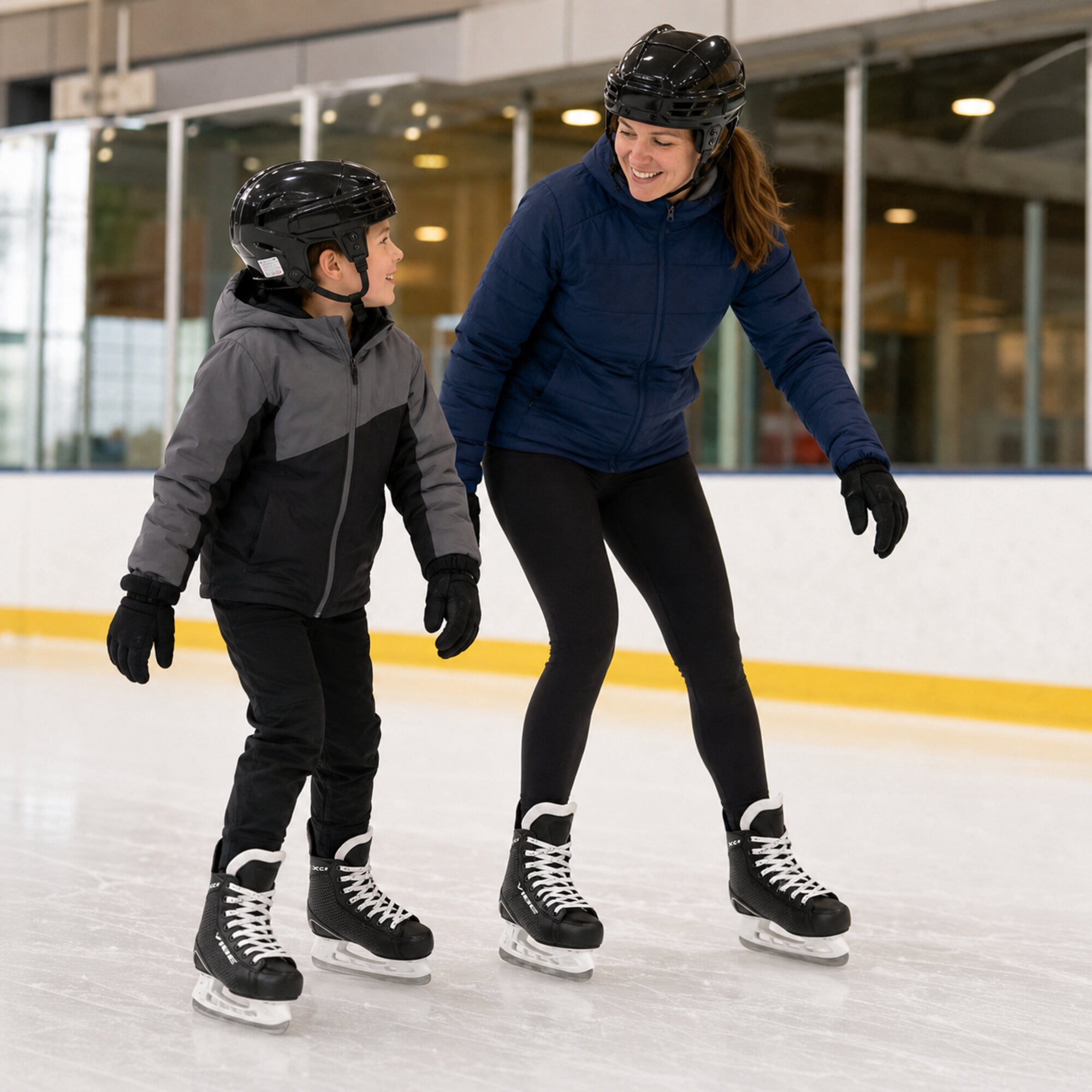 VIBE Hockey XC2 Ice Skates – Youth Y9 for Shoe 10