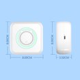 thumbnail image 3 of Arealer All-in-one Photo Printer Multifunction Portable Printer Wireless Instant Mini Printer Support BT Connection for Smartphone with 11 Paper Rolls 57mm Compatible with iOS Android, 3 of 6