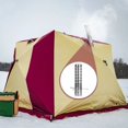 thumbnail image 4 of Tent Chimney Pipe Cover Weatherproof Ventilation Stainless Steel Stove Pipe, 4 of 5