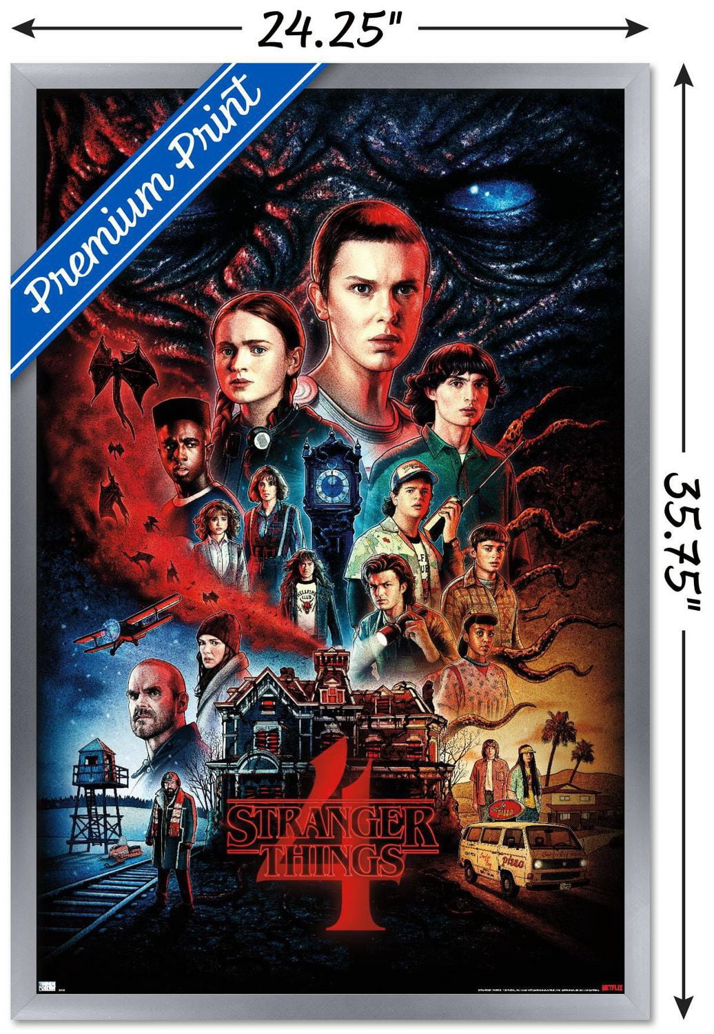 Netflix Stranger Things : Saison 4 - Une feuille