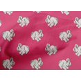 thumbnail image 4 of oneOone Cotton Poplin Fabric Rabbit Block Print Fabric By The Yard 56 Inch Wide, 4 of 4