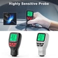 thumbnail image 3 of Thickness Gauge,Paint Thickness Tester Lcd Film Thickness Precise Lcd Film Thickness Tester Probe With Calibration Meter Car Paint Thickness Precise Lcd Car Paint Thickness Function Qisuo Twirltide, 3 of 6