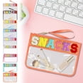 thumbnail image 1 of MTBLYS Snack Storage Bag Transparent Zipper Pouch Handheld Makeup Case Portable Waterproof Toiletry Bag 1 Pack Travel Organizer, 1 of 8