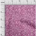 thumbnail image 2 of oneOone Rayon Pink Fabric Paisley Fabric For Sewing Printed Craft Fabric By The Yard 56 Inch Wide-AC, 2 of 5