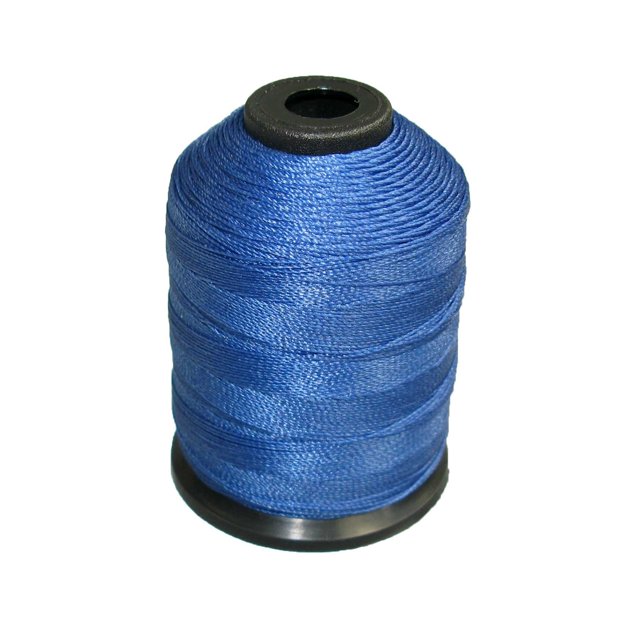 Tex 70 Fil à Coudre en Nylon Collé de Qualité Supérieure #69 - Bleu Royal