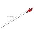 thumbnail image 4 of Langgg Pet Teaser Plastic Long Handle Teasing Rod Stick Feather Bell Interactive Pet Toy, Black, 4 of 7