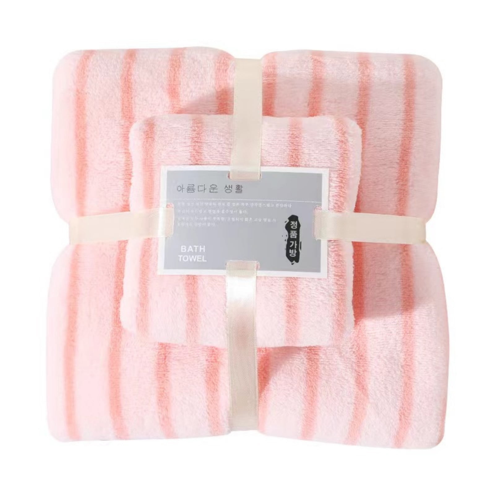 Ratfeit 2 Piece Towel Set-Ultra Soft Cotton, 2 Large Bath Towels 55.1" x 27.6" Hand Towels for Bathroom 29.5" x 13.8", Bath Towels Ideal for Everyday Use, Hotel & Spa